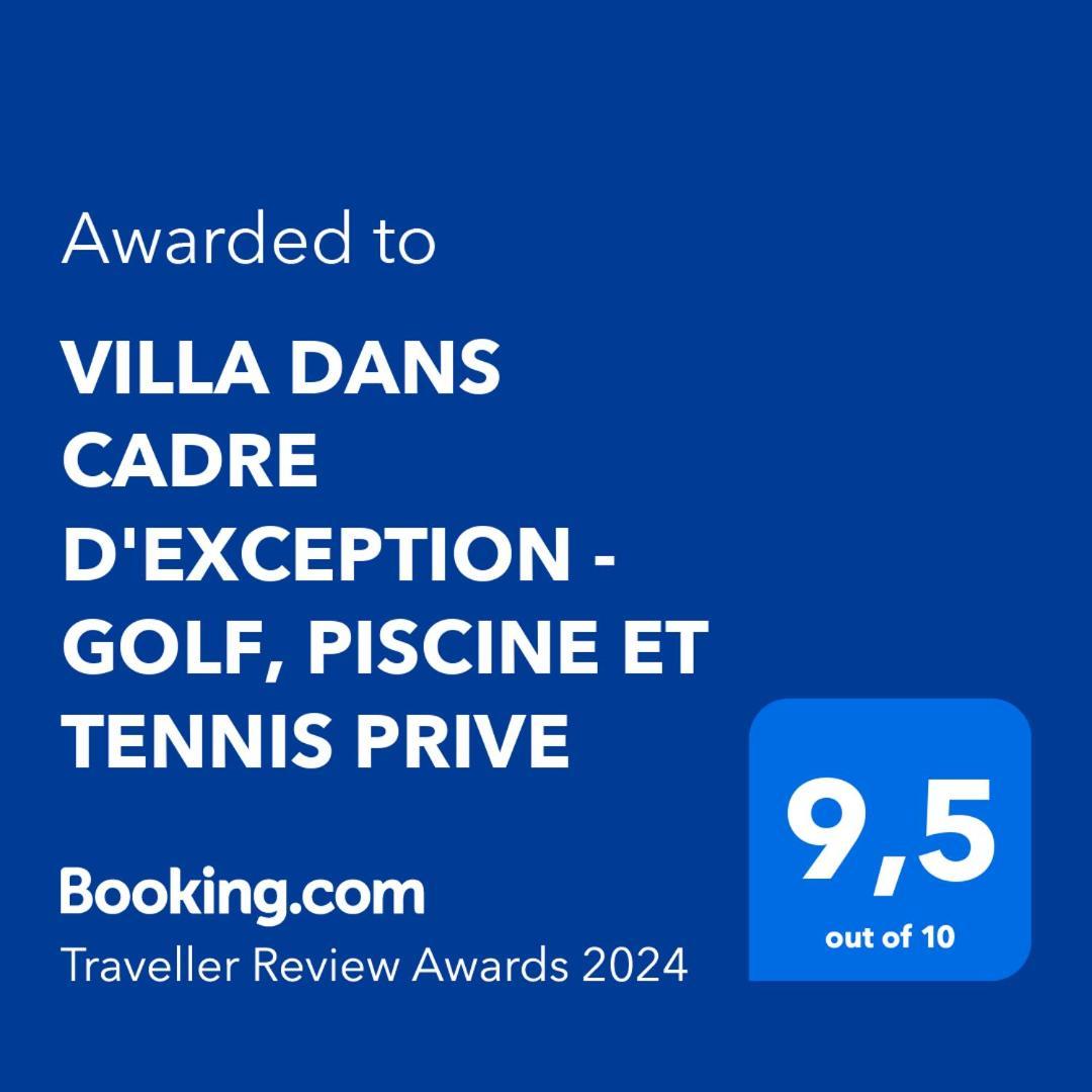 Villa Dans Cadre D'Exception - Golf, Piscine Et Tennis Prive Сен-Сір-сюр-Мер Екстер'єр фото